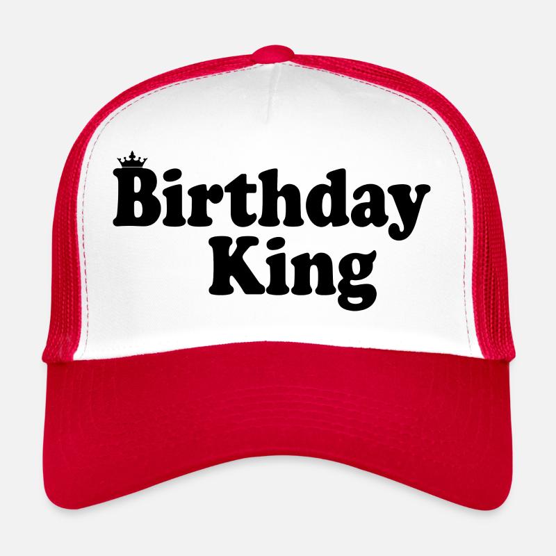 Birthday king Casquette trucker 