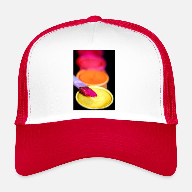Peinture Casquette trucker 