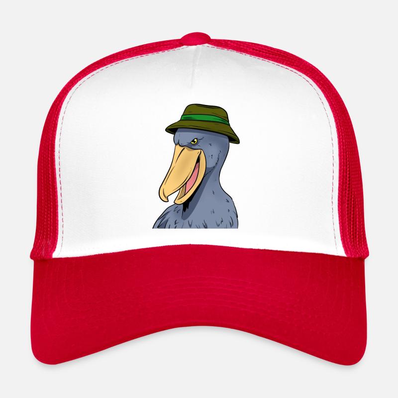 Shoebill Bird Ornithologist Forest I Gift Trucker Cap
