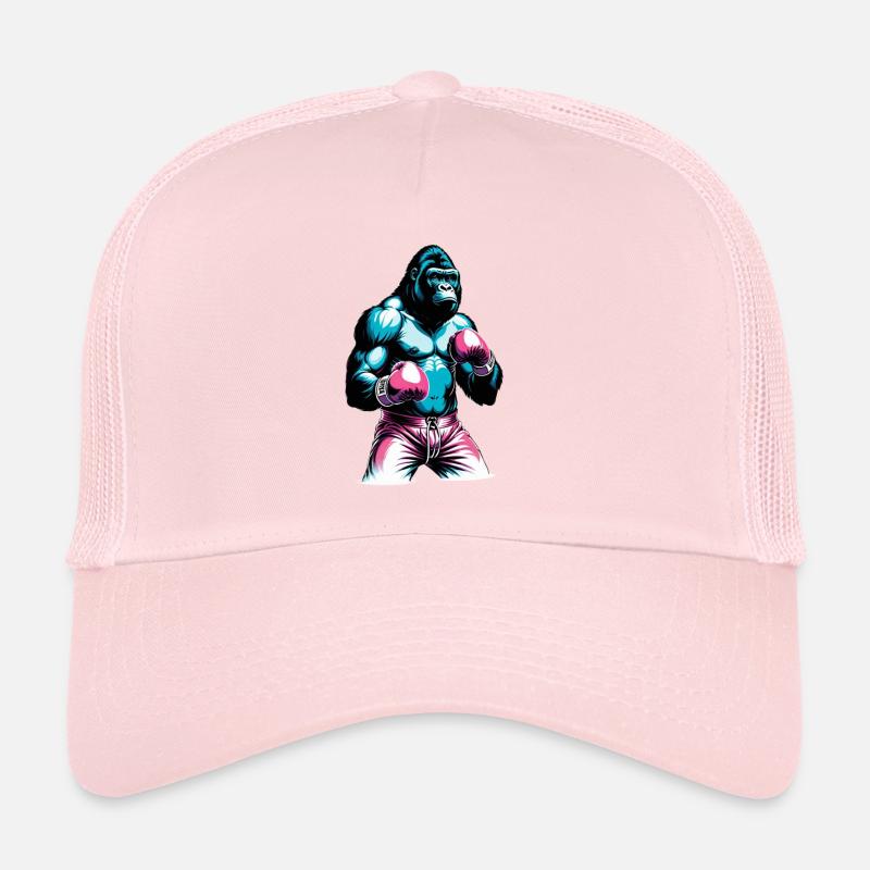 Boxe Boxeur Gorille Casquette trucker 