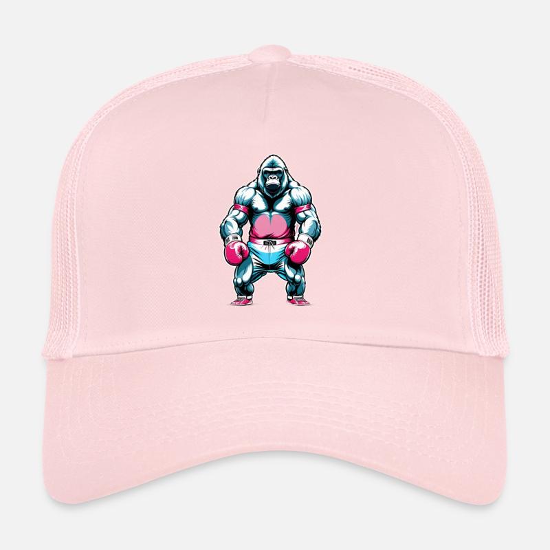 Boxe Boxeur Gorille Casquette trucker 