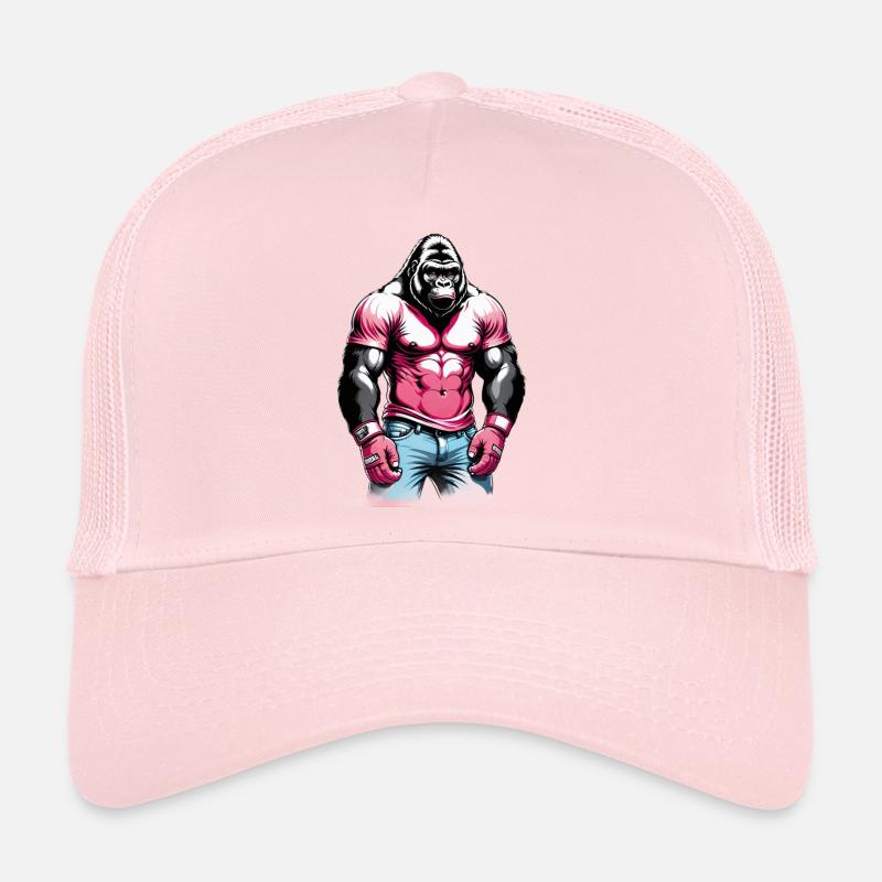 Gorille Boxeur Boxe Casquette trucker 