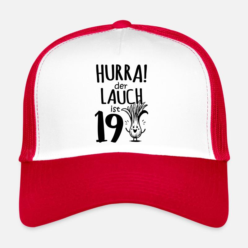 Hurra der Lauch ist 19 Trucker Cap