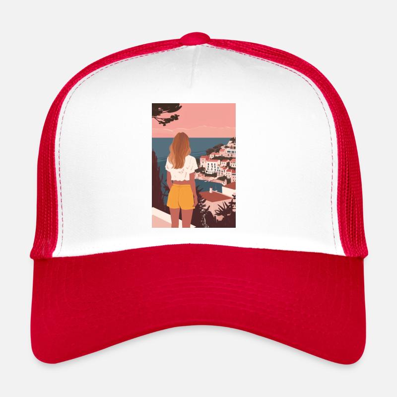 Holidays by the sea | AI Trucker Cap