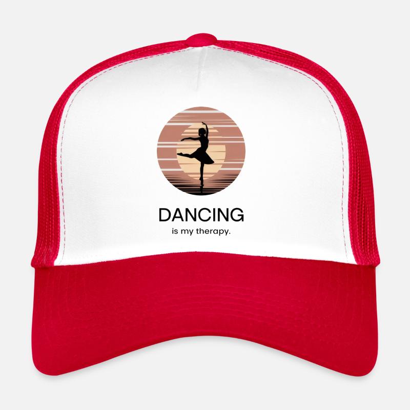 La danse est ma thérapie – Dancing Ballet Hip-Hop Casquette trucker 