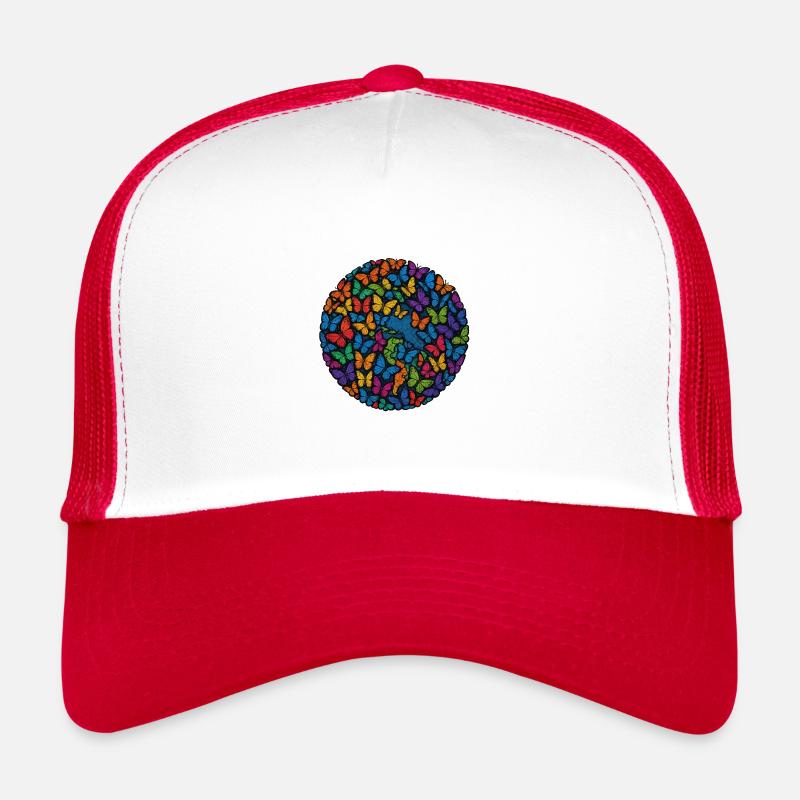 Un monde plein de papillons Casquette trucker 
