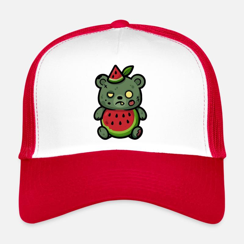 Baer - Trucker Cap - Weiß/Rot