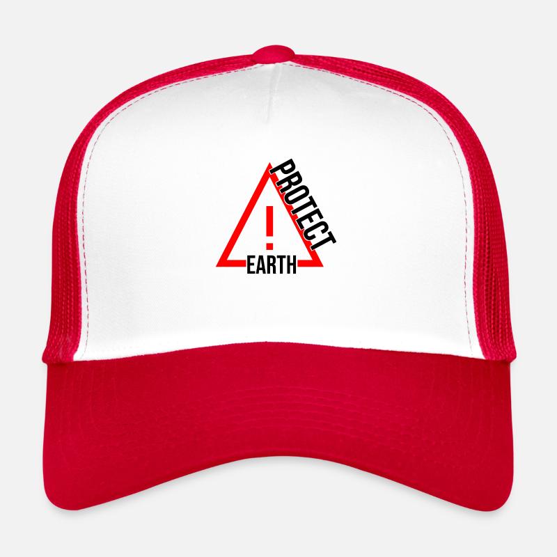 protège la planète Terre Casquette trucker 