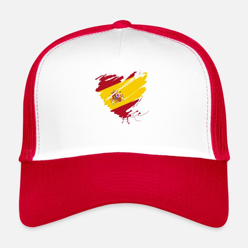 Heart Corazón Spain España Barcelona Mallorca Gate Trucker Cap