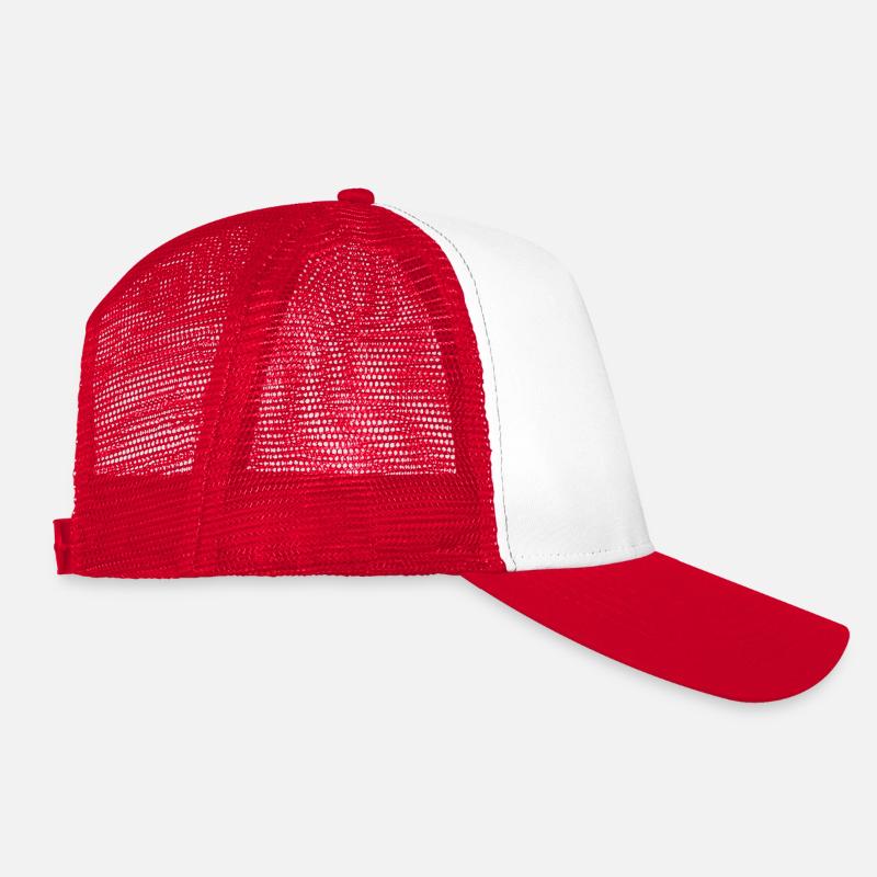 Camping Rétro Lune Casquette trucker 