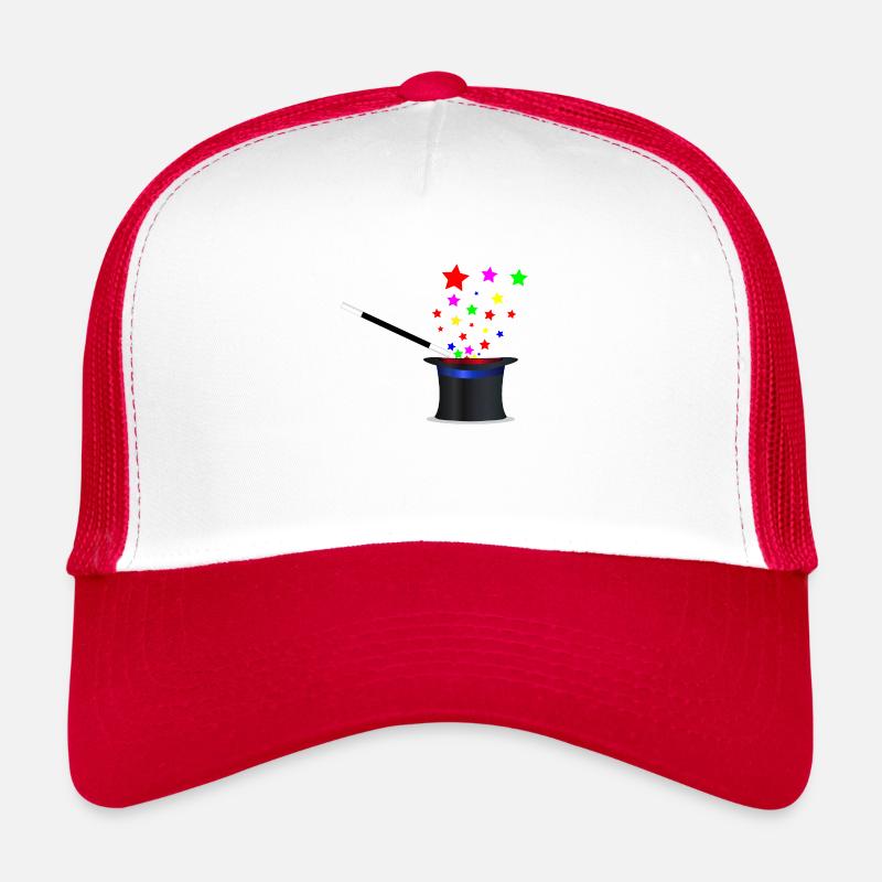 Magic Hat And Wand Trucker Cap