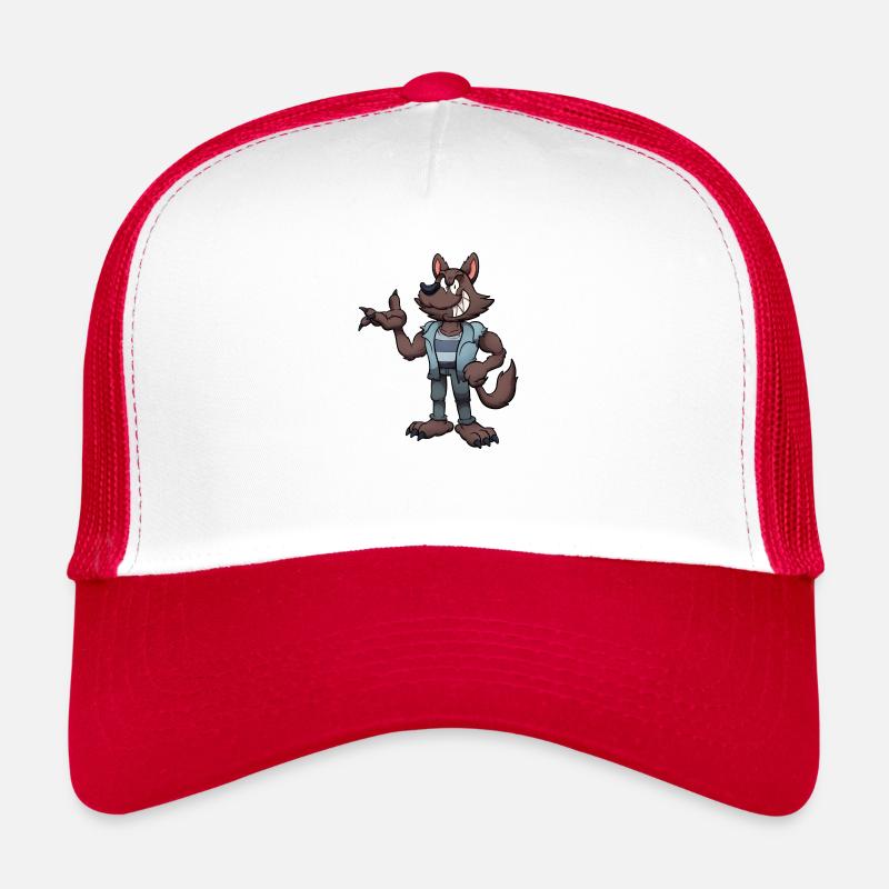 Loup-garou maléfique Casquette trucker 