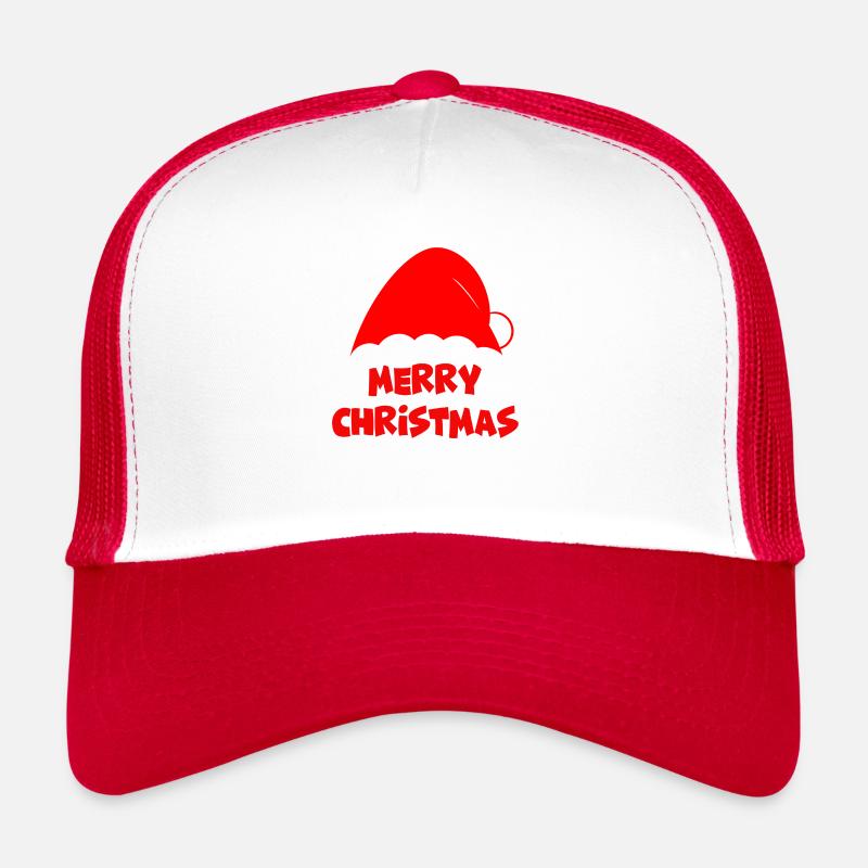 Merry Christmas Beanie Trucker Cap