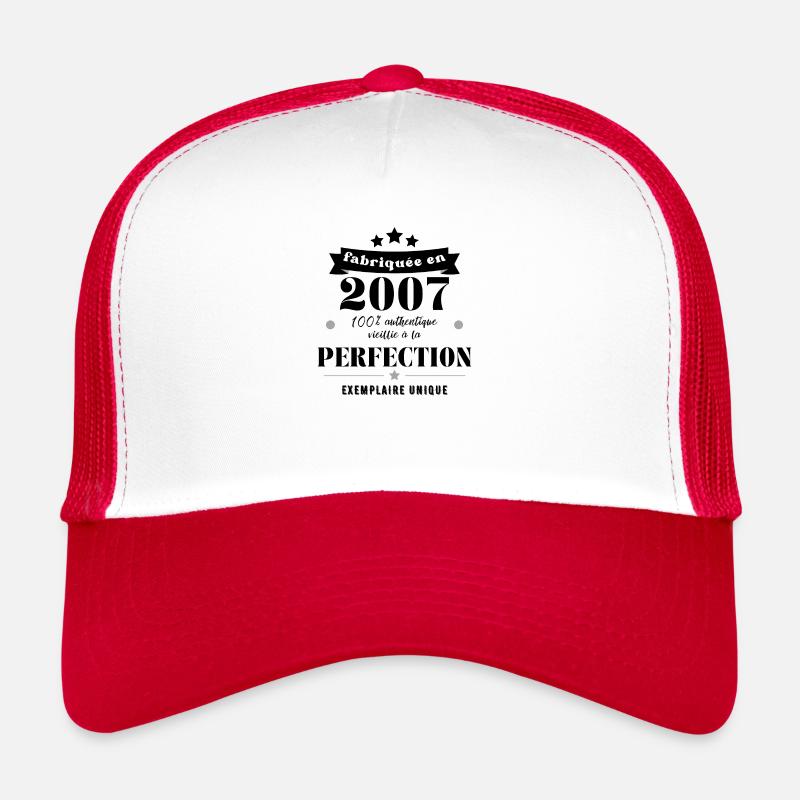 fabriquée en 2007 Casquette trucker 