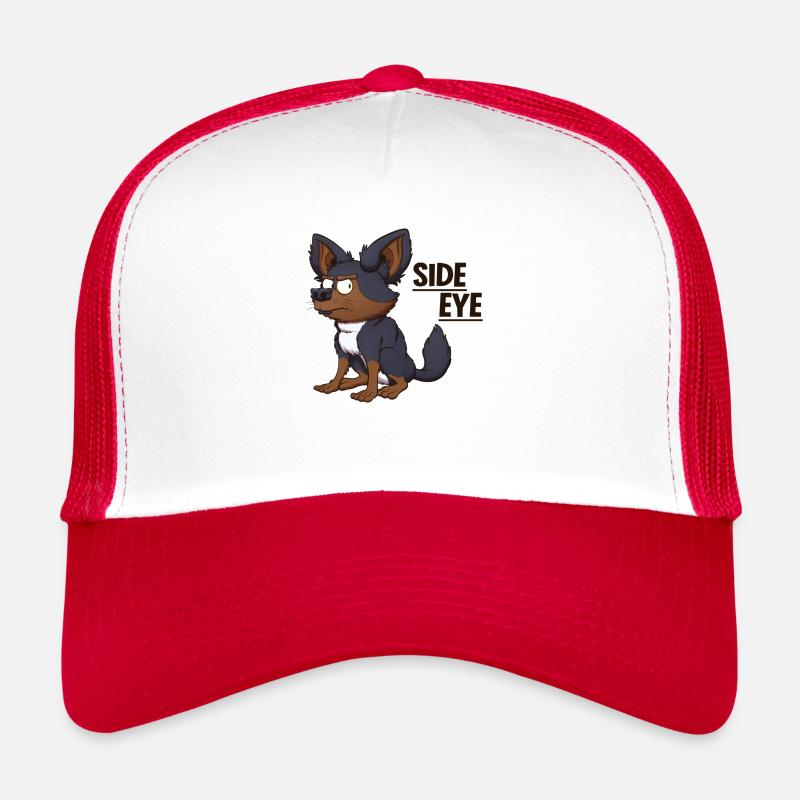 Side Eye Meme - Chihuahua Dog Casquette trucker 
