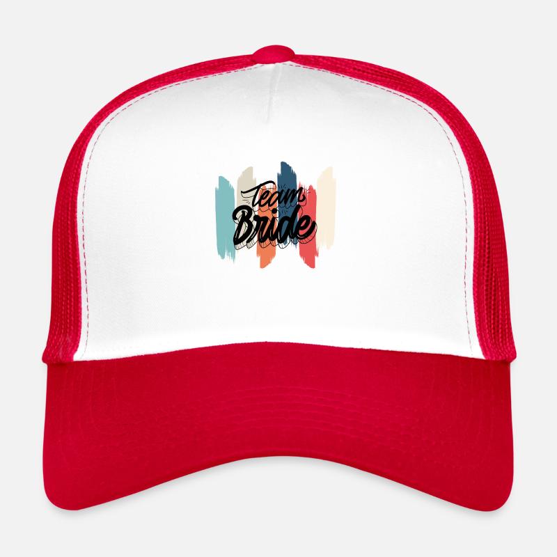 Rainbow Bridal Team Trucker Cap
