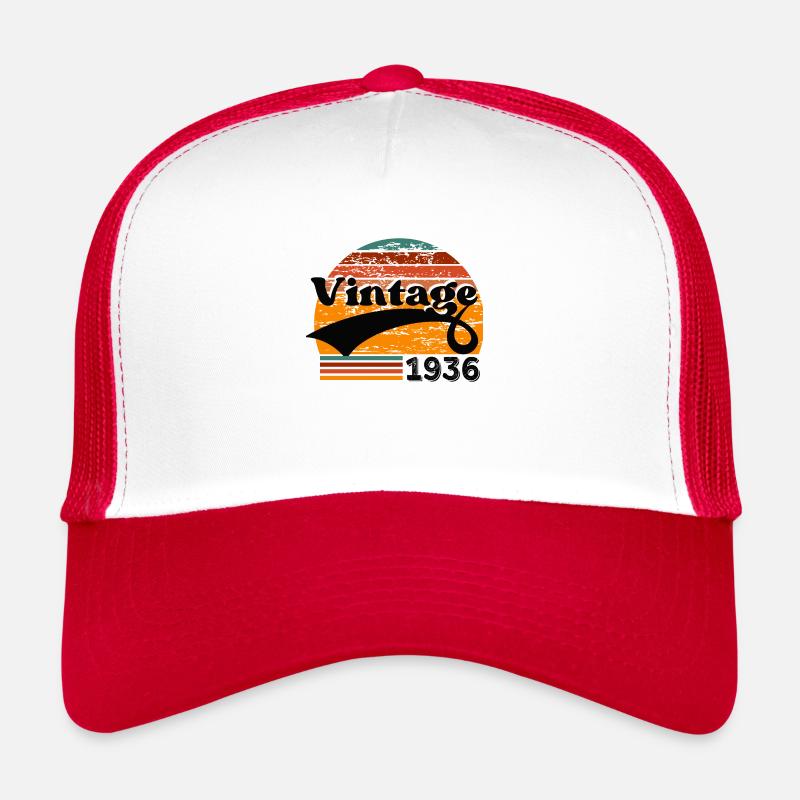 Vintage 1936 Trucker Cap