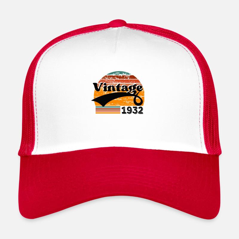 Vintage 1932 Casquette trucker 
