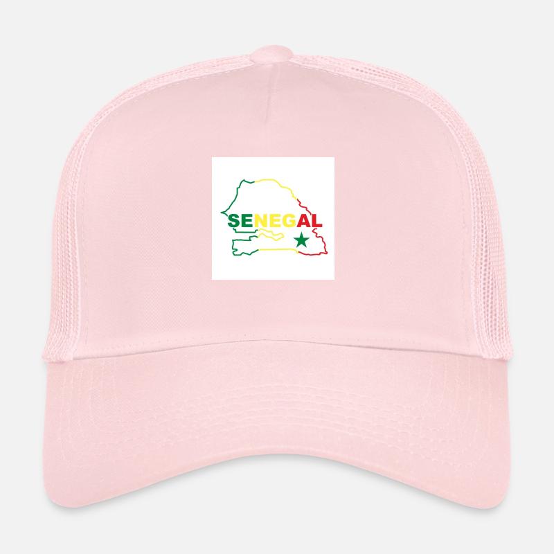 Carte du Sénégal Casquette trucker 