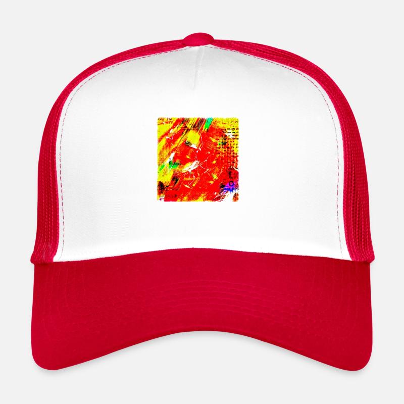 "The One.2" Acrylic Paint by Marco Eckenbrecht Trucker Cap
