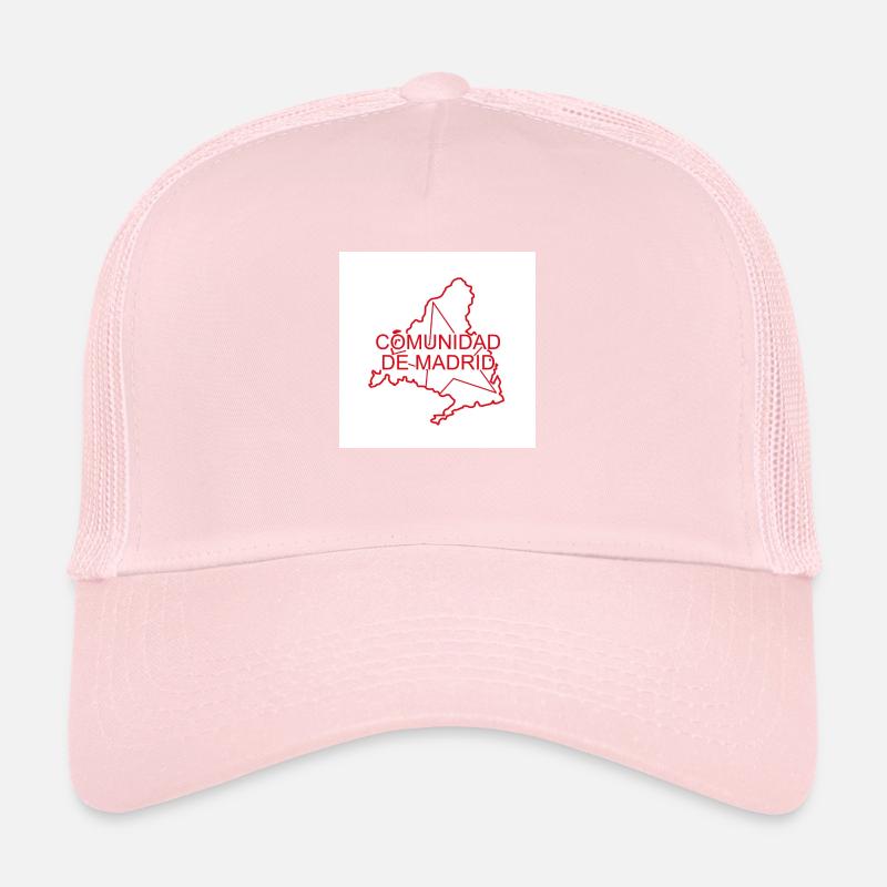 Carte de la Communauté de Madrid Casquette trucker 