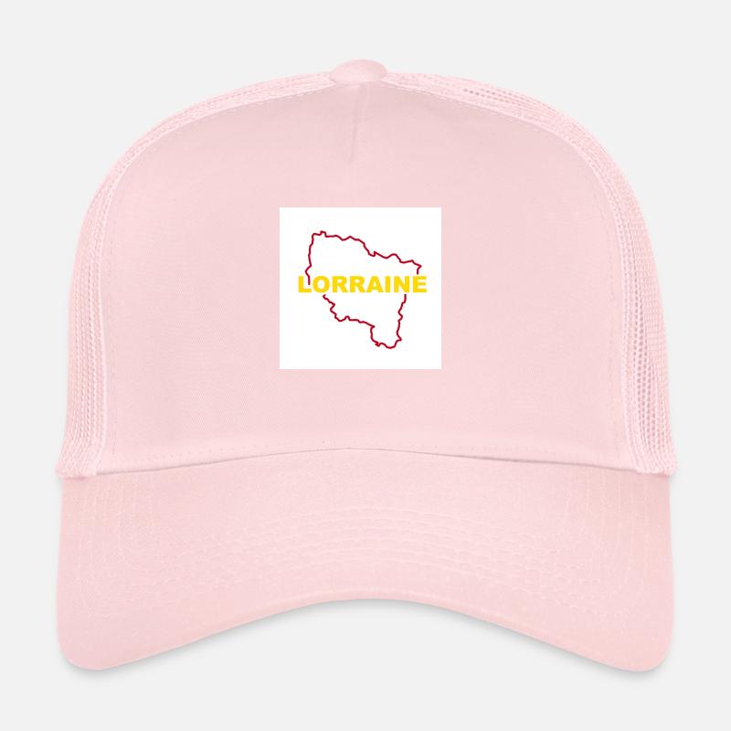 Lothringen Karte Trucker Cap