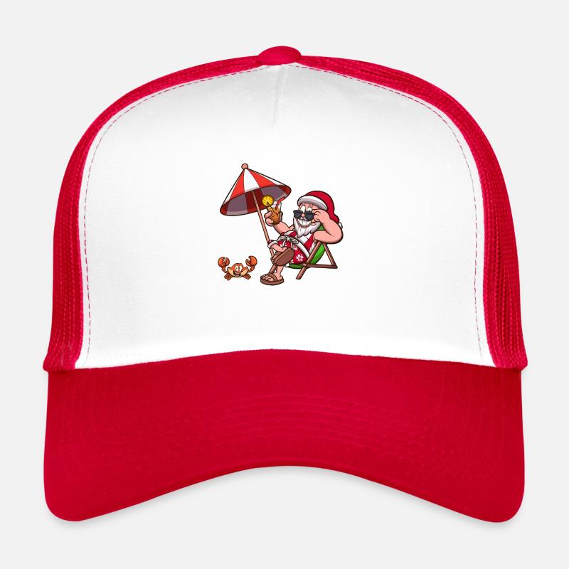 Père Noël tropical Casquette trucker 