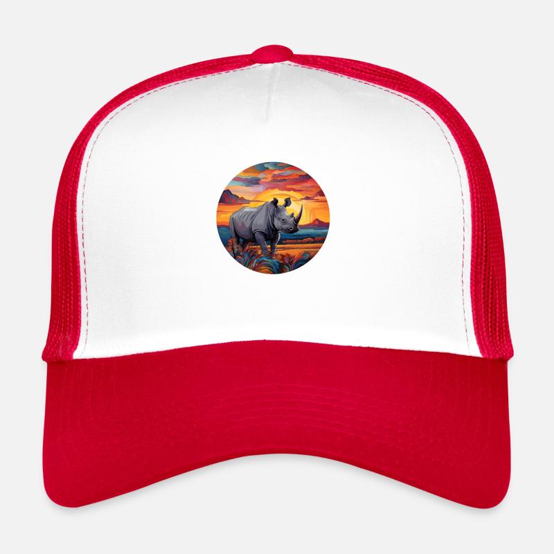 Rhinocéros Casquette trucker 