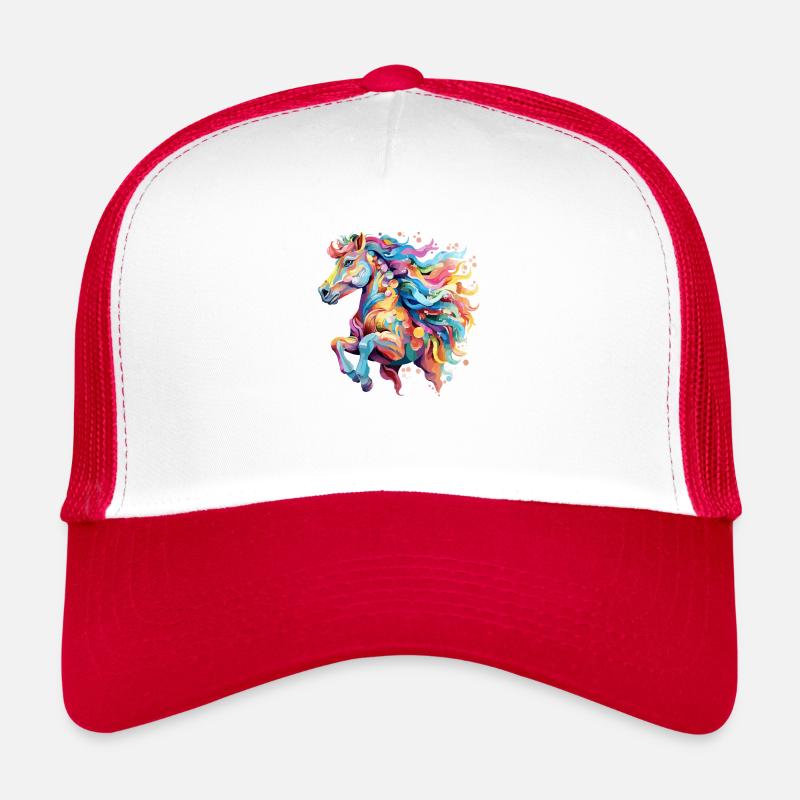 Cheval cabré Casquette trucker 