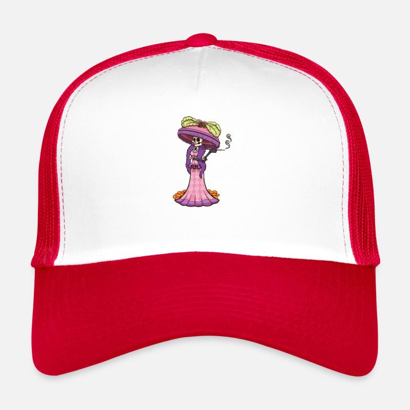 Catrina mexicaine Casquette trucker 