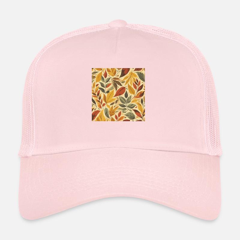 Feuillage d’automne coloré Casquette trucker 