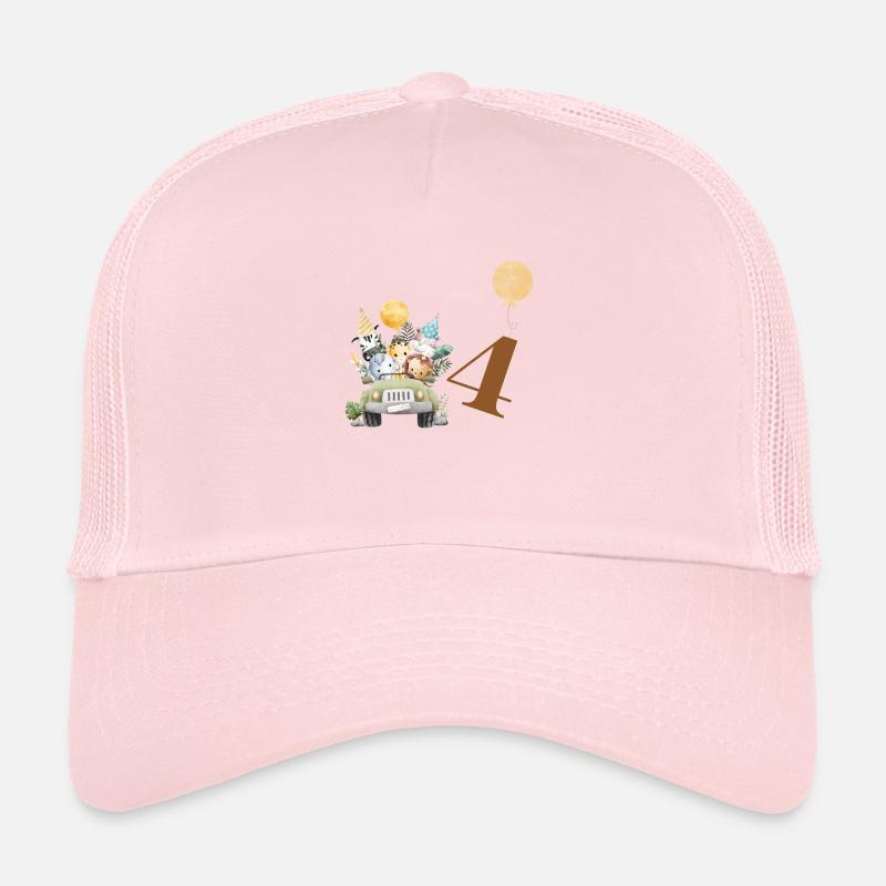 4e anniversaire safari Casquette trucker 