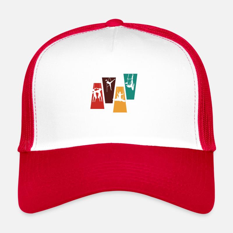 Vintage retro trapeze trapeze gift idea Trucker Cap