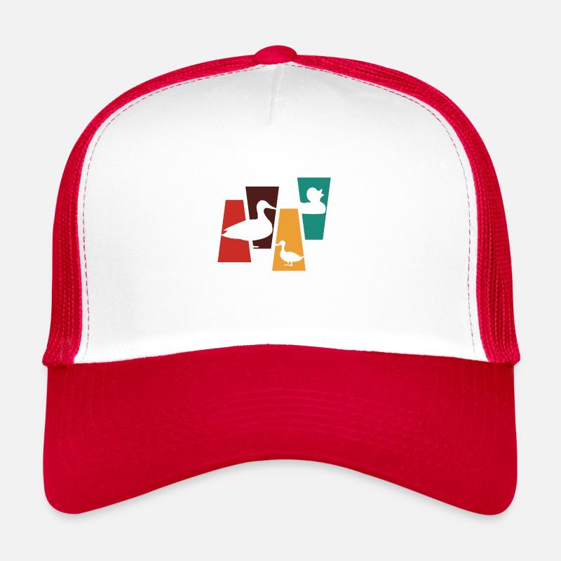 Vintage Retro Ente - Ente Geschenkidee Trucker Cap
