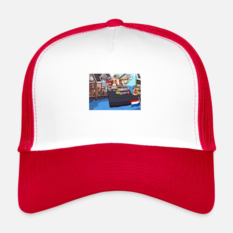 Arrivée de Saint-Nicolas Casquette trucker 