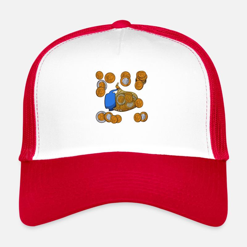 Pièces de monnaie en chocolat de la Saint-Nicolas Casquette trucker 