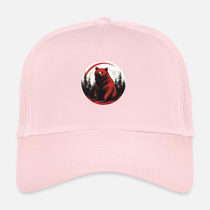Roter Bär Trucker Cap