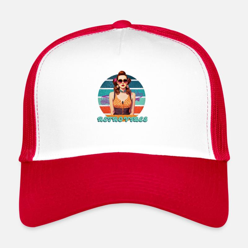 Retro Vibes Trucker Cap