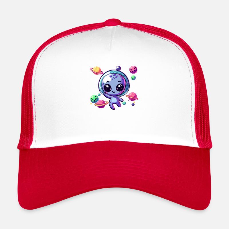 Designs pour les enfants - Friendly Aliens Casquette trucker 