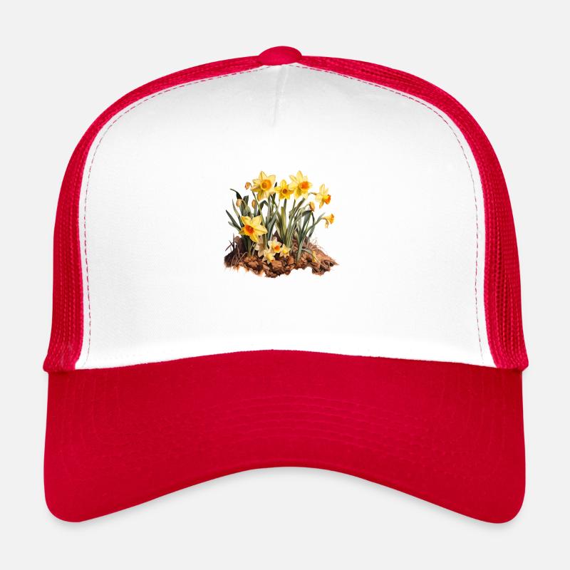 Floraison de jonquilles Casquette trucker 