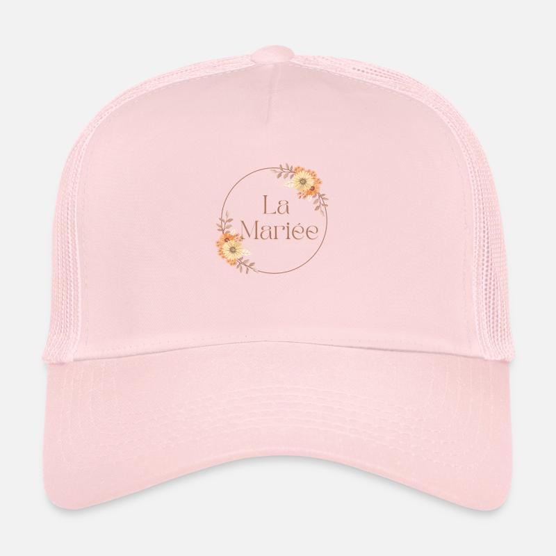 Die Blumenbraut - Braut Geschenkidee Trucker Cap