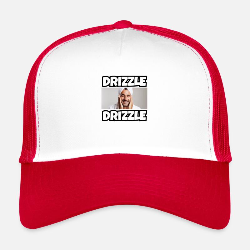 Drizzle Drizzle Soft Guy Era - Trucker Cap - Weiß/Rot