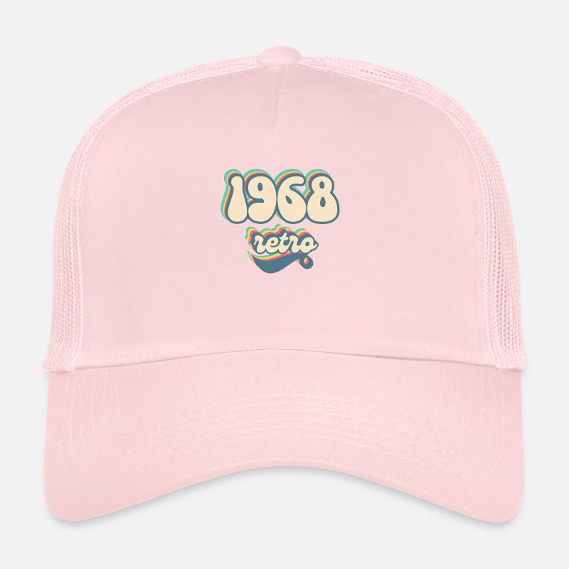 1968 Retro Gift Idea Trucker Cap