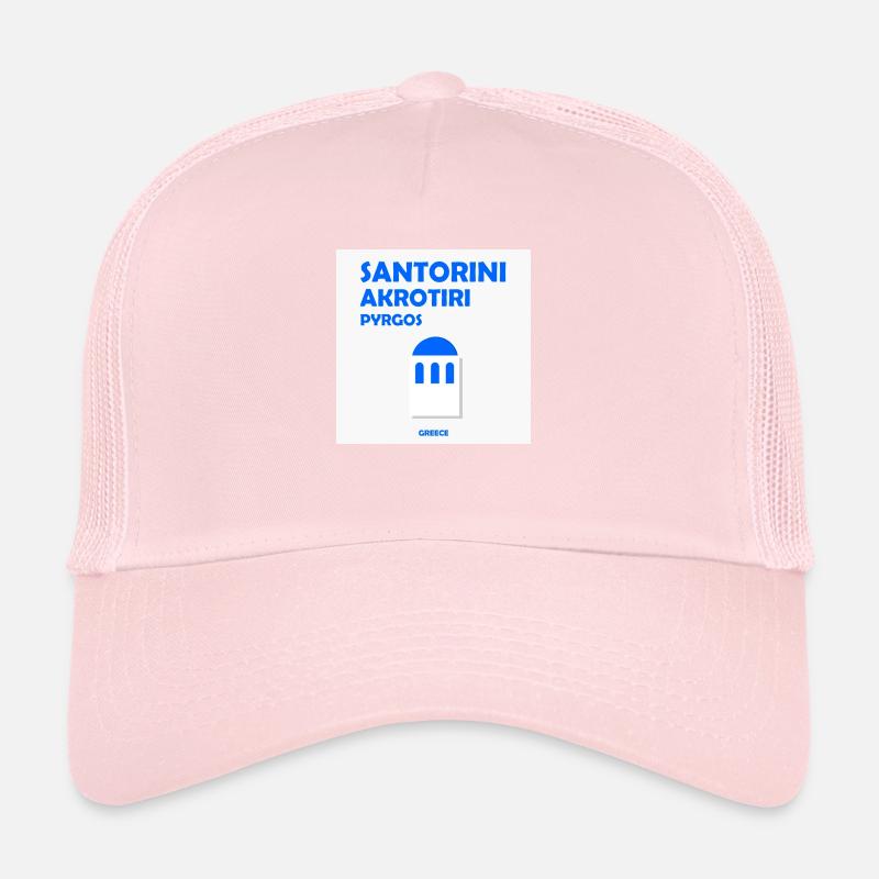 Santorin, Grèce Casquette trucker 