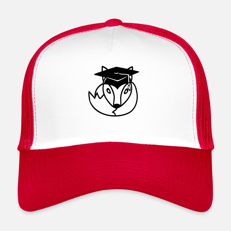 Fox High School Graduation Certificats de fin d’études Chapeau de collège Casquette trucker 