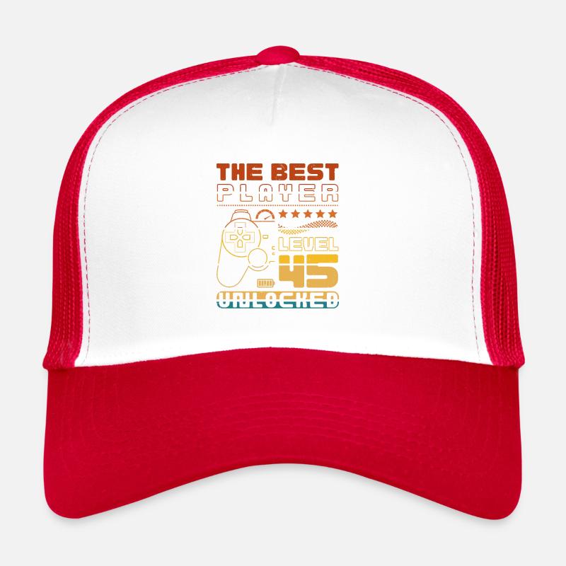 The Best Player - Level 45 unlocked Trucker Cap