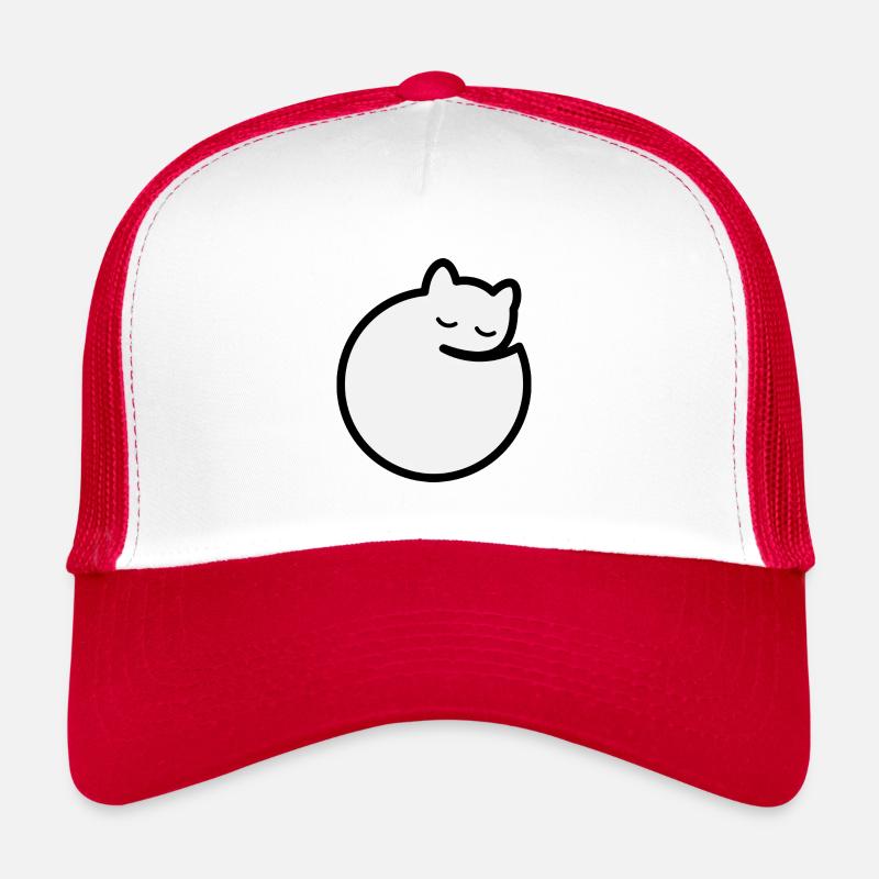 Chat calme Casquette trucker 