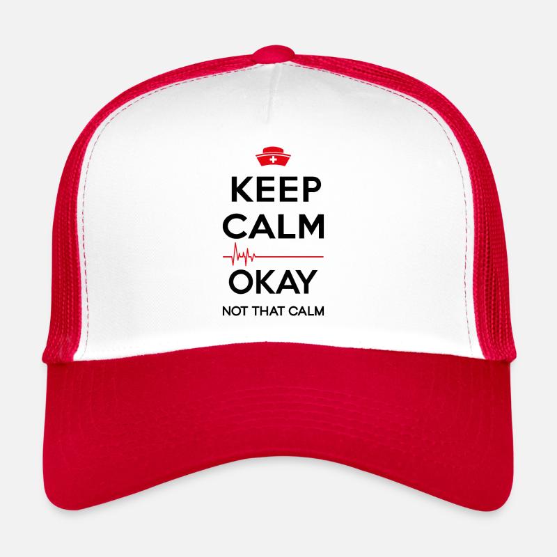Keep calm ... okay not that calm Casquette trucker 