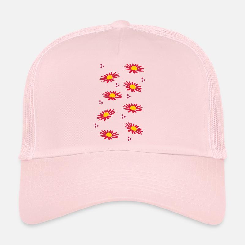 weiße Margariten - der Frühling ruft Trucker Cap