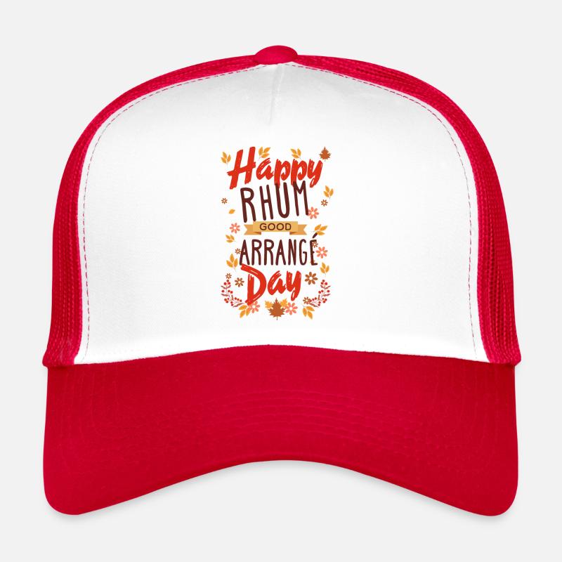 Happy Rhum Arrangé Day Casquette trucker 